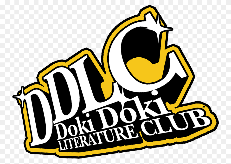 Doki Doki Literature Club Logo, Bulldozer, Machine, Architecture, Building Free Png Download