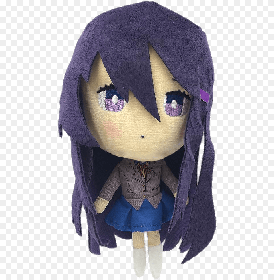 Doki Doki Literature Club Yuri Plush Doll Doki Doki Literature Club Plushies, Toy, Clothing, Coat Free Transparent Png