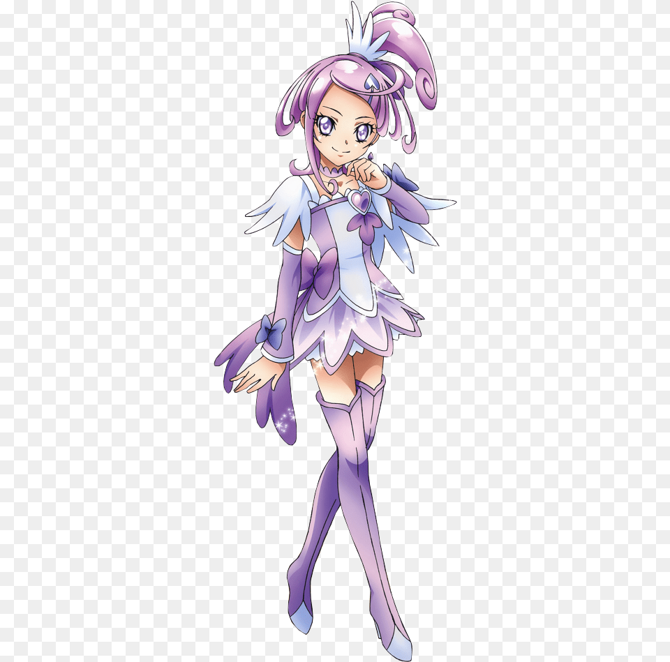 Doki Doki Pretty Cure Cure Sword Pose5 Cartoon, Book, Comics, Publication, Adult Free Png Download