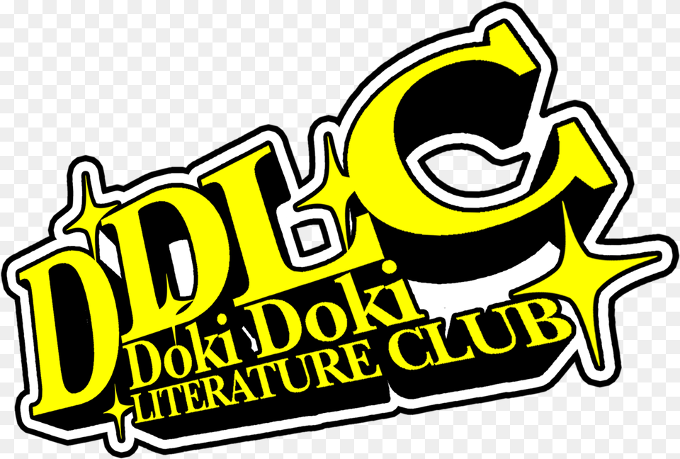 Doki Literature Club Logo Persona 4 Golden Logo, Bulldozer, Machine Free Png Download