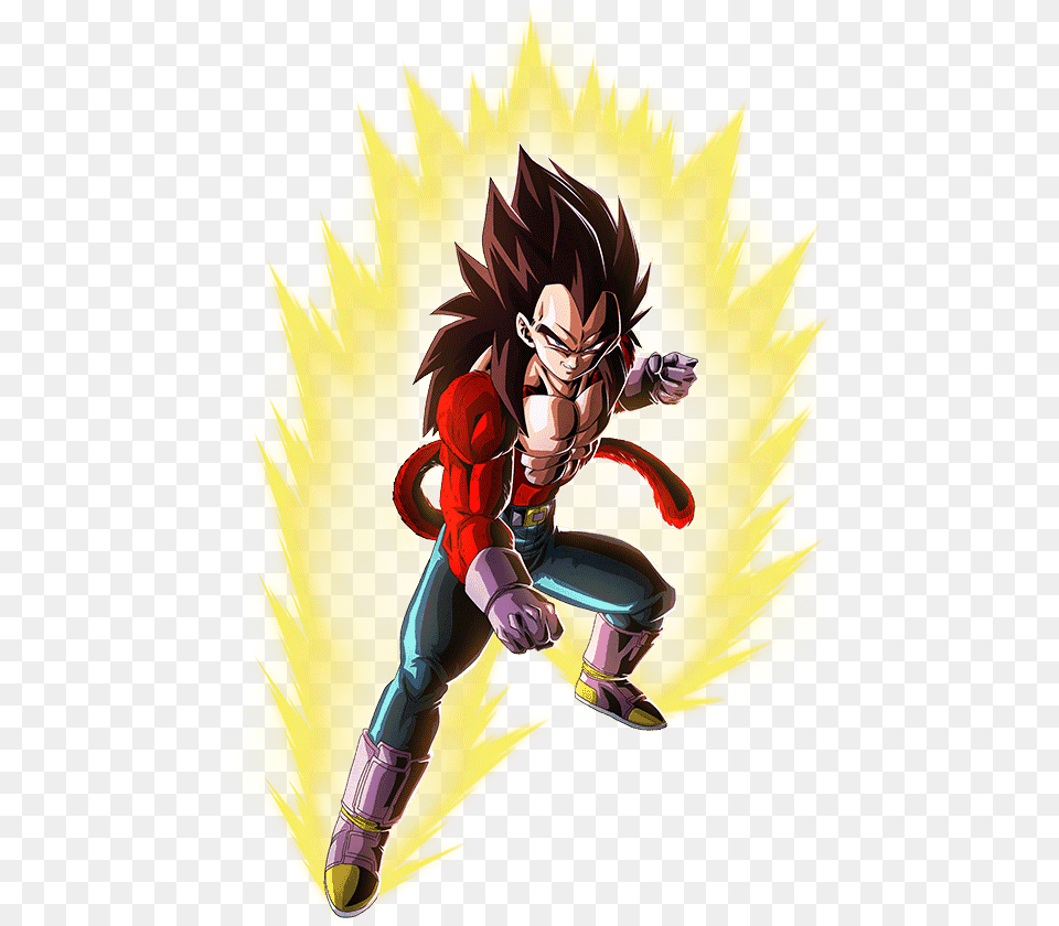 Dokkan Assets But Merry Wavesquad Goku Ssj 3 Render 2 Dokkan Battle, Book, Comics, Publication, Person Free Png Download