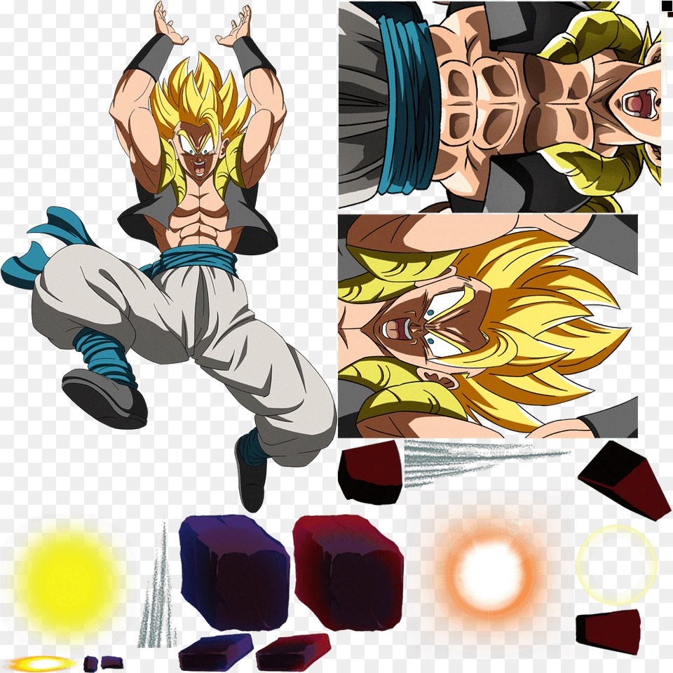 Dokkan Battle Assets, Book, Comics, Publication, Person Free Transparent Png