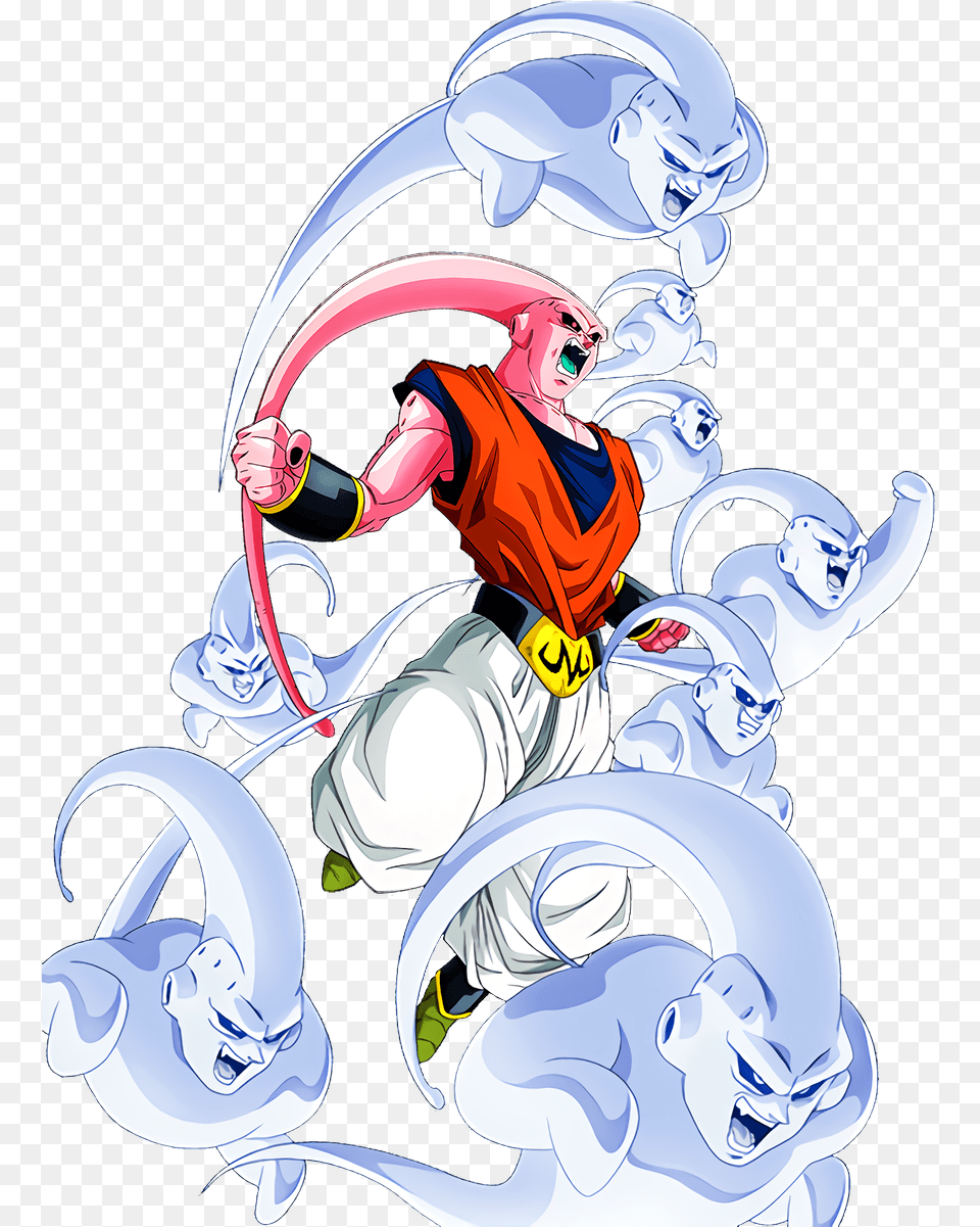 Dokkanbattle Amazing Absorption Capacity Buu Character Buu Gohan Render, Book, Comics, Publication, Person Free Png Download