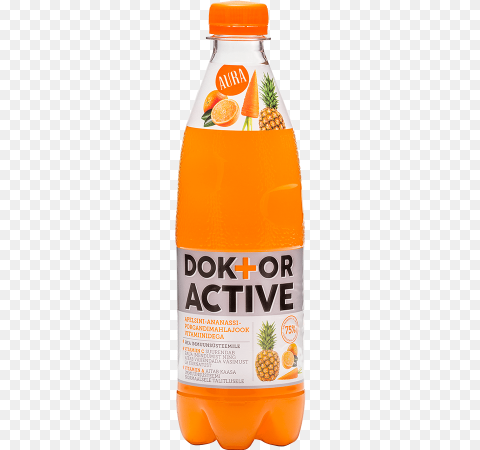 Doktor Active, Beverage, Juice, Plant, Pineapple Png