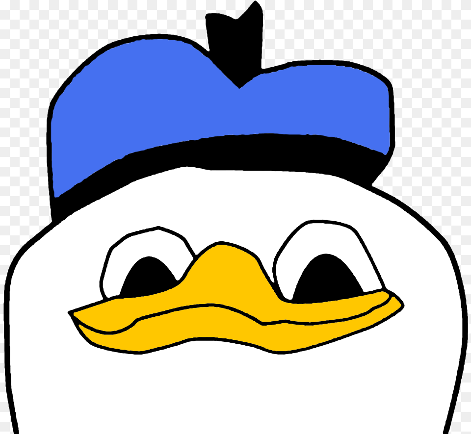 Dolan Duck Hd Hq By Bojanglesthecat D52ixnl Donald Duck Meme Face, Head, Person Png Image