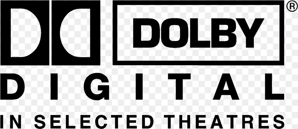 Dolby Digital In Selected Theaters, Gray Png Image