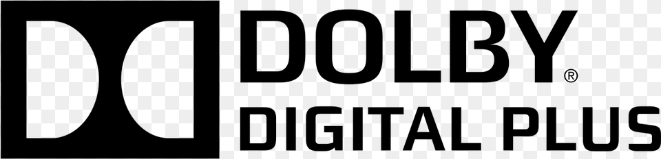 Dolby Digital Plus Logo, Gray Png Image