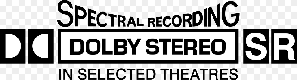 Dolby Special Rec Logo Transparent Spectral Recording Dolby Stereo Logo, Scoreboard, Text Free Png