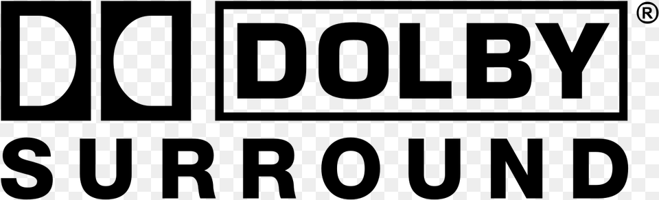 Dolby Surround Logo Dolby Sound Logo, Gray Png Image