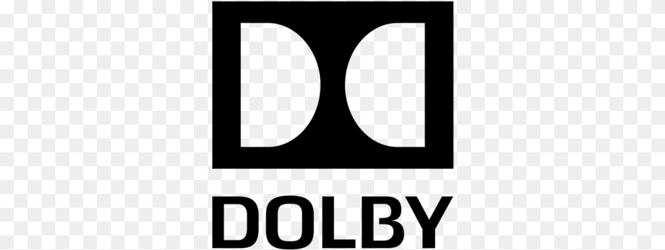 Dolby Vison Brand Logo Dolby Logo, Gray Free Png