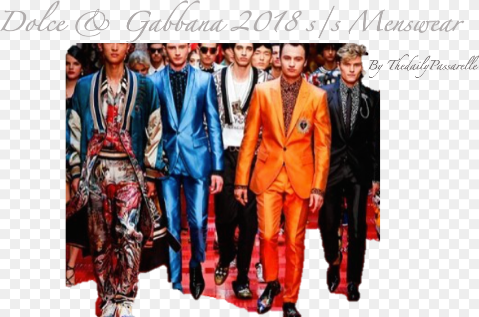 Dolce Amp Gabbana 2018 Ss Menswear Dolce Amp Gabbana, Clothing, Suit, Fashion, Formal Wear Png Image