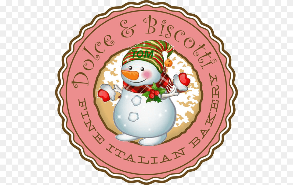 Dolce And Biscotti Christmas Specials Snowman Cute Christmas Clipart, Nature, Outdoors, Winter, Snow Png Image