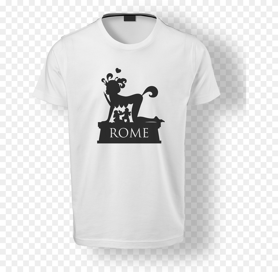 Dolceq Rome Tee Black Shirt, Clothing, T-shirt Free Png Download