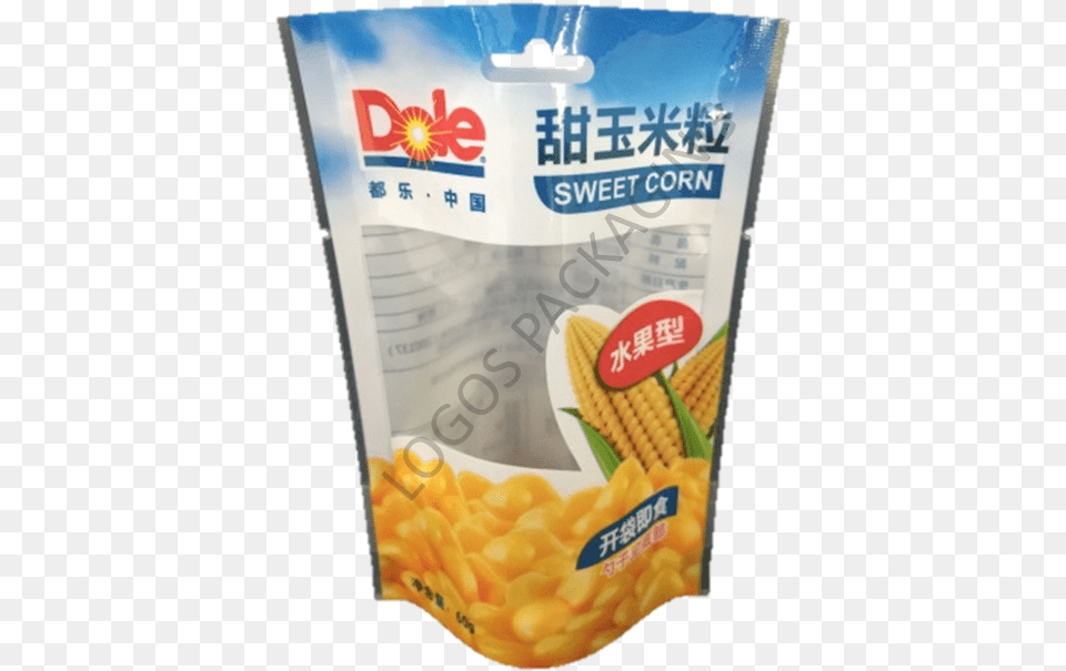 Dole Corn Retort Pouch Dole, Food, Grain, Produce, Can Png Image