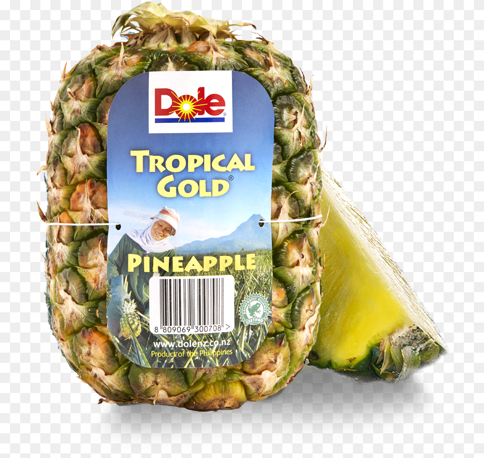 Dole Nz Tropical Gold Pineapple Dole Tropical Gold Pineapple, Produce, Plant, Food, Fruit Free Png