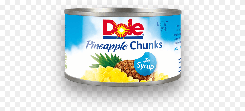 Dole Pineapple Chunks 12 Packs Dole Pineapple Chunks In Juice 8 Ounce, Aluminium, Food, Fruit, Plant Png