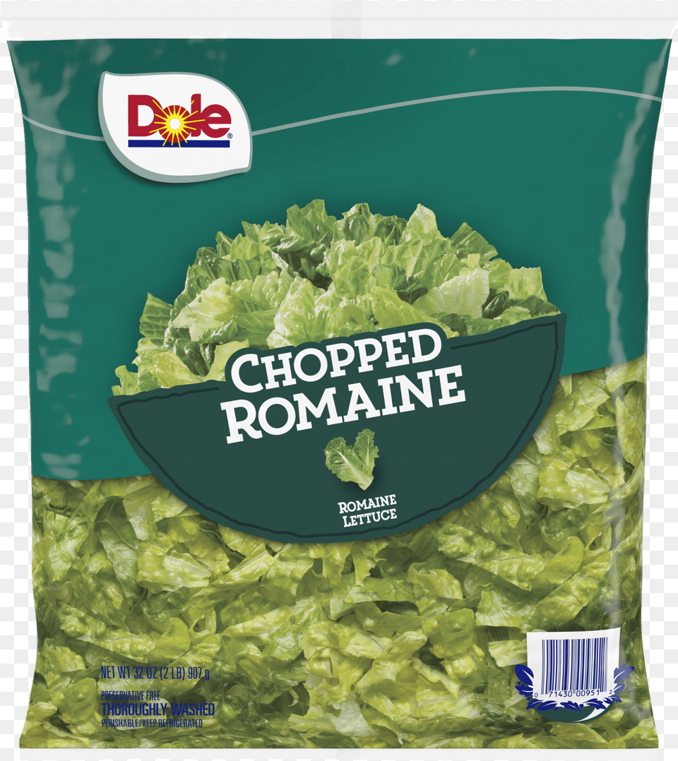 Dole Romaine Lettuce, Food, Plant, Produce, Vegetable Free Transparent Png