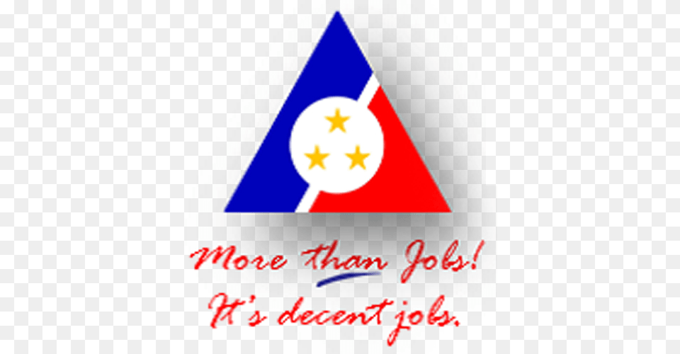 Dole Secretary Of The Philippines Official Logo Of Department Of Labor And Employment Logo, Triangle Png Image