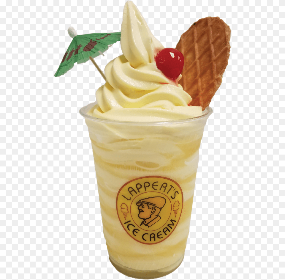 Dole Whip Lapperts Dole Whip Float, Cream, Dessert, Food, Ice Cream Png