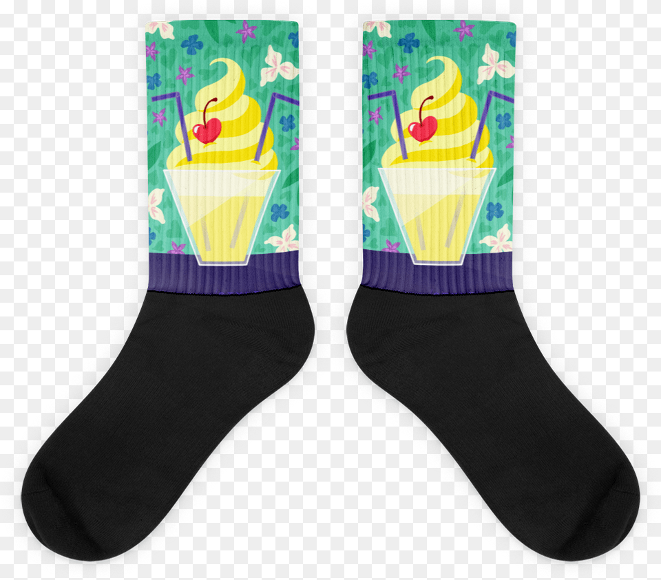 Dole Whip Socks U2014 Wonderland Sock, Clothing, Hosiery Free Png