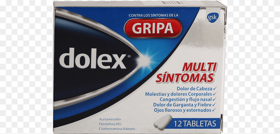 Dolex Gripa Multi Sntomas Dolex Png