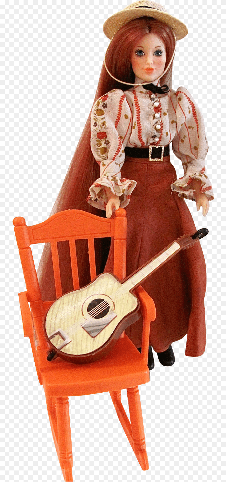 Doll, Guitar, Musical Instrument, Chair, Furniture Free Transparent Png