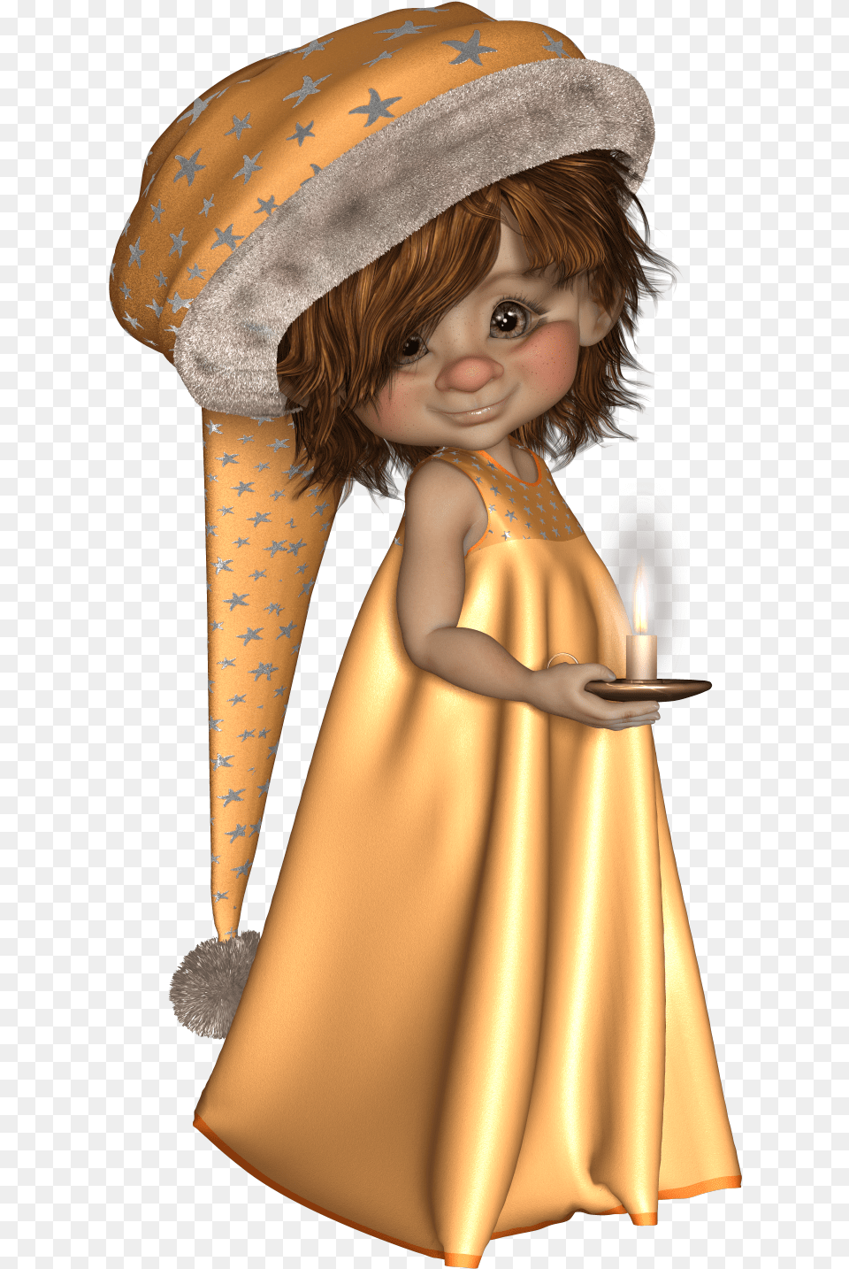 Doll, Clothing, Hat, Female, Child Png