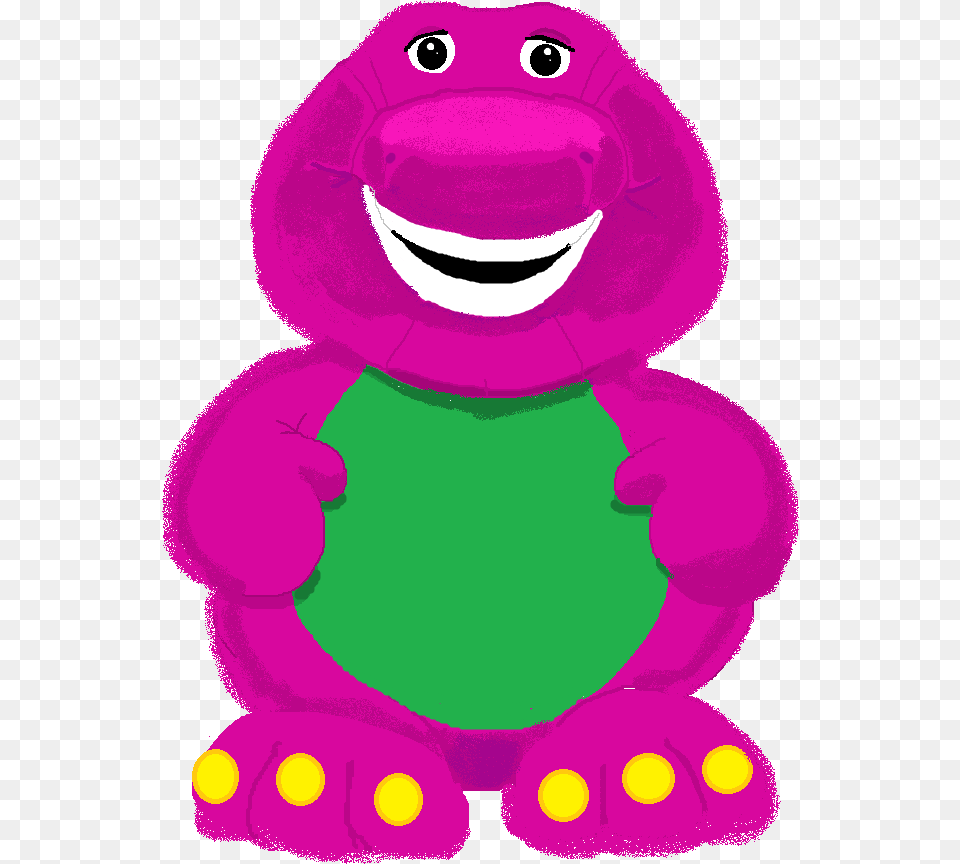 Doll Barney Amp Friends, Plush, Toy, Purple Free Png Download