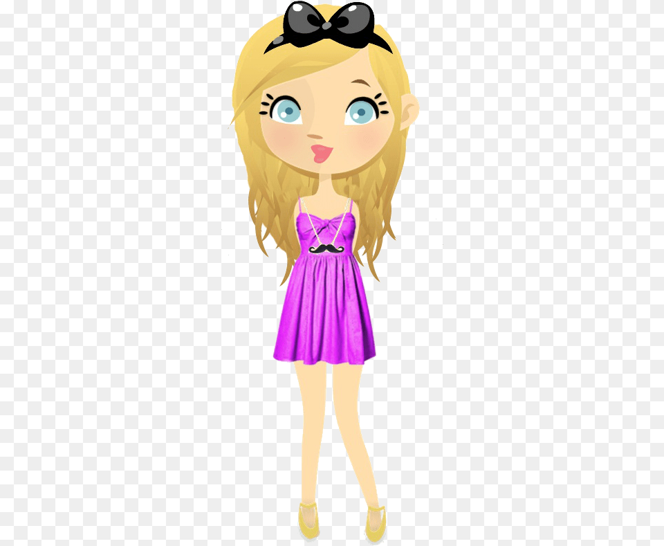 Doll Hd Animated Girl Doll, Child, Person, Female, Dress Free Png Download