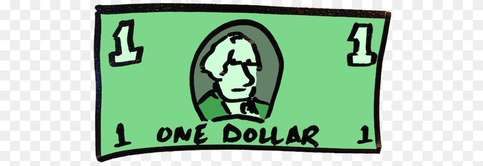 Dollar Bill, Sticker, Computer Hardware, Electronics, Hardware Free Png Download
