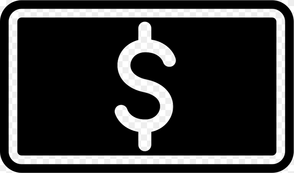 Dollar Bill Icon, Symbol, Sign, Text, Number Free Transparent Png