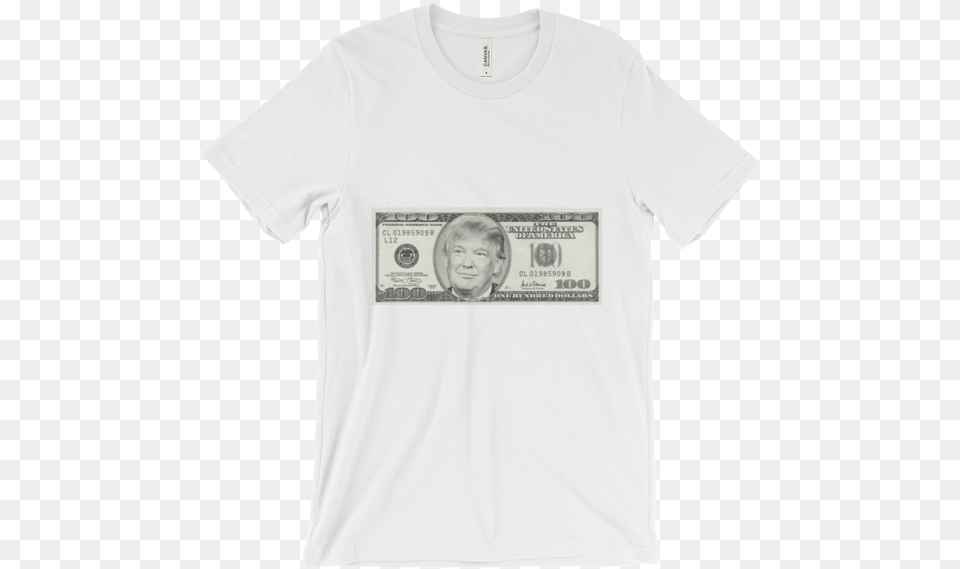 Dollar Bill Kanye West Xxxtentation Shirt, Clothing, T-shirt, Person, Face Free Png Download