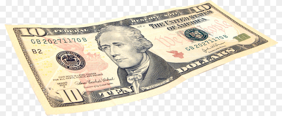 Dollar Bill Transparent, Adult, Male, Man, Money Free Png Download