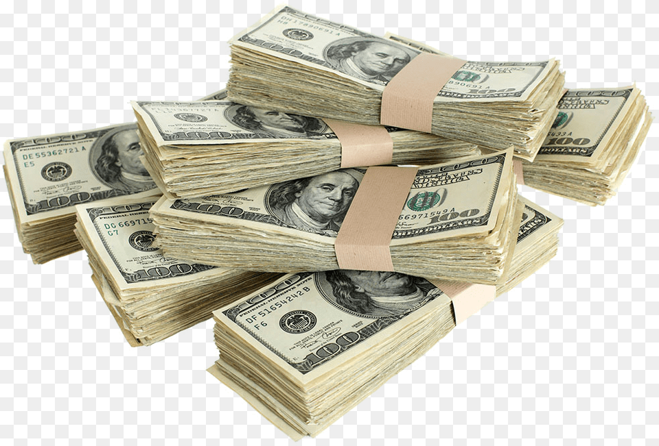 Dollar Bills Stacked Stack Of Dollar Bills, Money, Adult, Male, Man Free Transparent Png