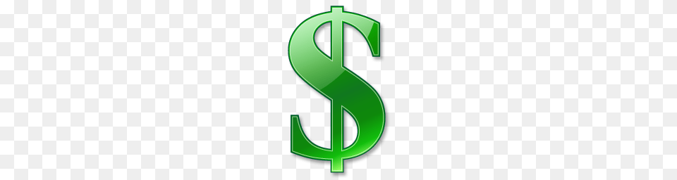 Dollar Green Icon, Symbol, Text Free Transparent Png