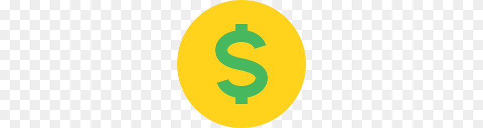 Dollar Icon Flat, Symbol, Logo, Text, Number Free Png Download