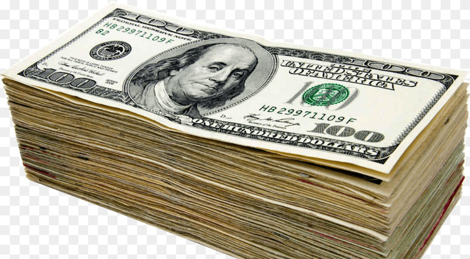 Dollar Image Money Stacks Transparent Background, Adult, Male, Man, Person Free Png Download
