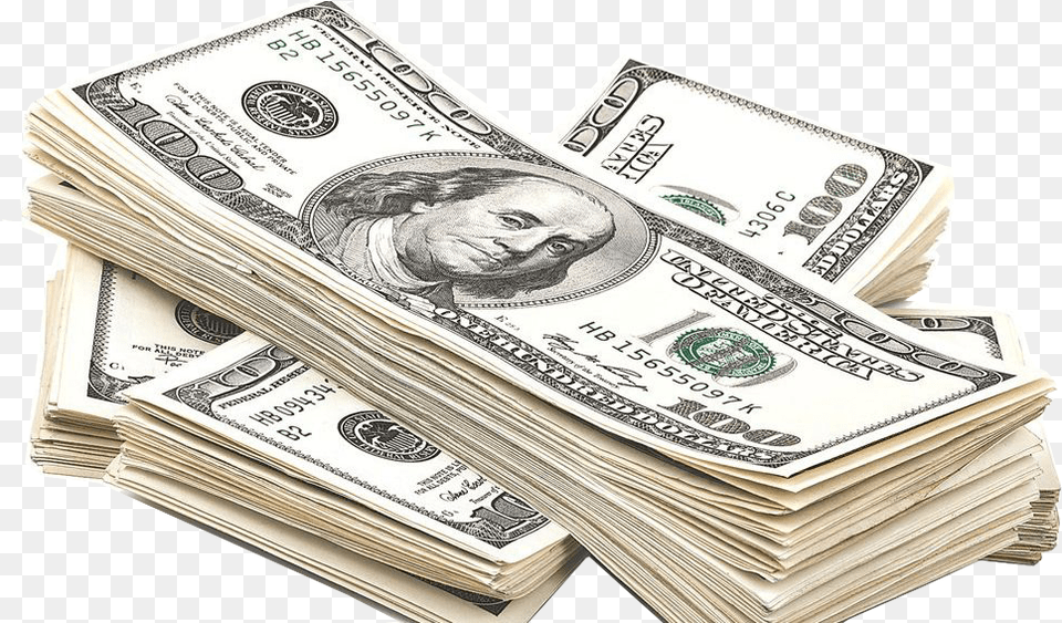 Dollar Stacks Of Us Money, Person, Face, Head, Document Png Image