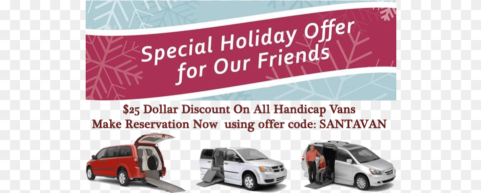 Dollar Off Handicap Van Rentals Honda Mini Van, Advertisement, Poster, Car, Vehicle Free Png