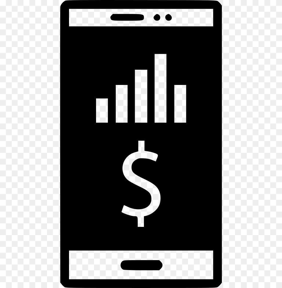 Dollar Pay Cell Phone Comments Investment, Cutlery, Fork, Electronics, Sign Png Image