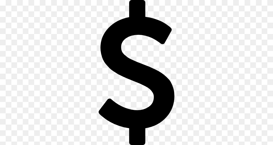 Dollar Sign, Symbol, Text, Cross, Number Free Png Download