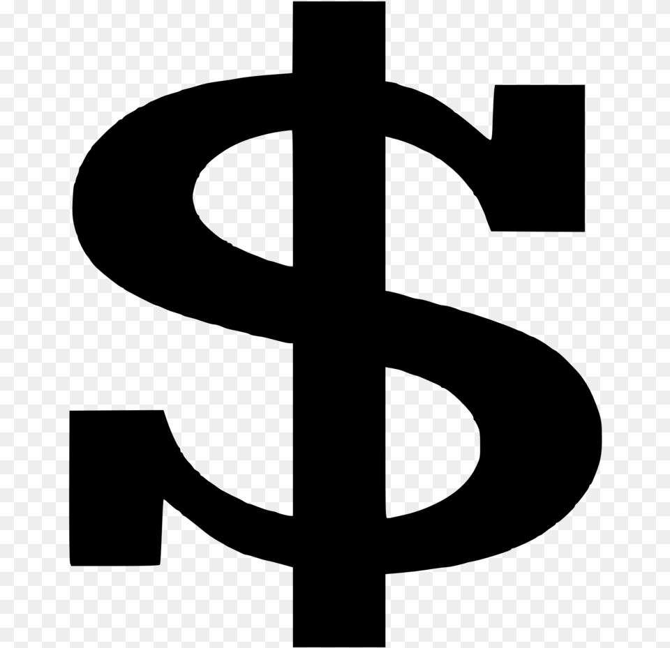 Dollar Sign Background Black Dollar Signs Transparent, Gray Png Image