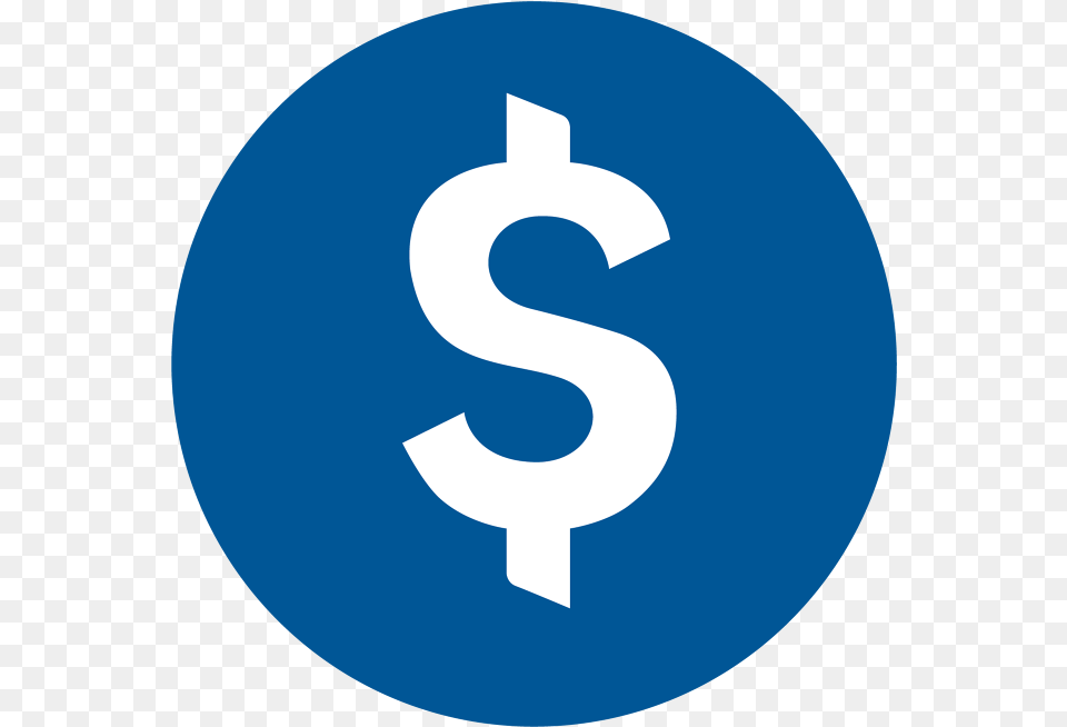 Dollar Sign Blue, Symbol, Number, Text, Disk Png
