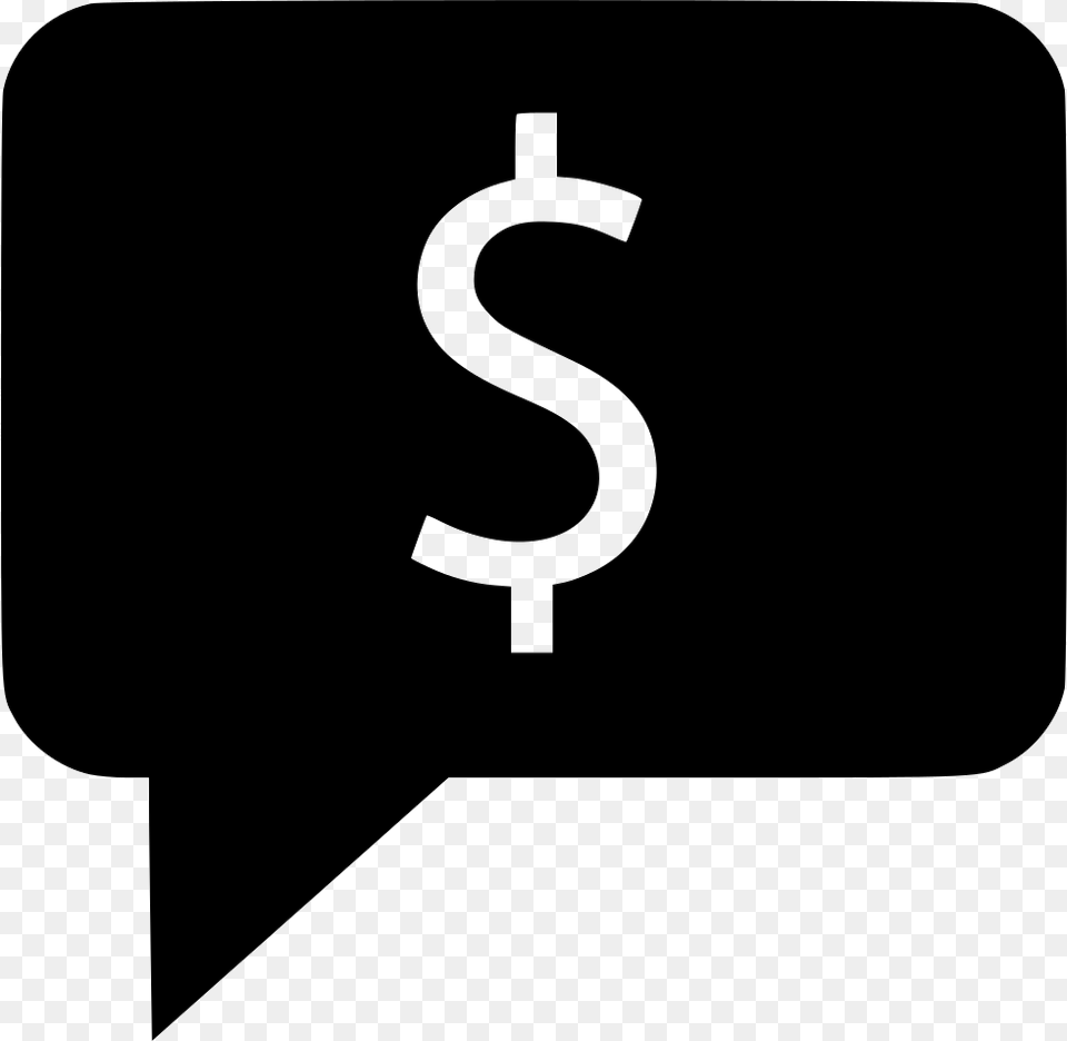 Dollar Sign Chat Bubble Comments Icon, Symbol, Text, Number, Person Free Png