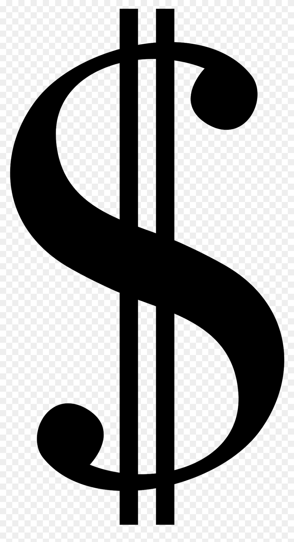 Dollar Sign Clipart, Symbol, Cross, Text Free Png