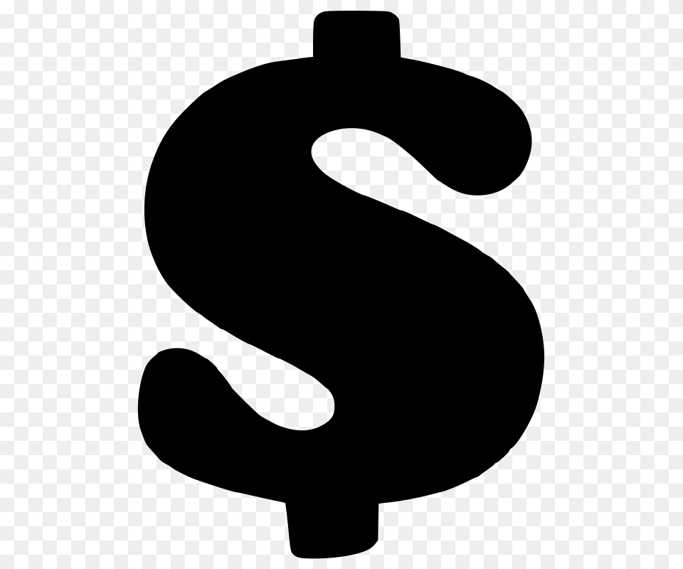 Dollar Sign Clipart Download Dollar Sign Clipart, Gray Free Transparent Png