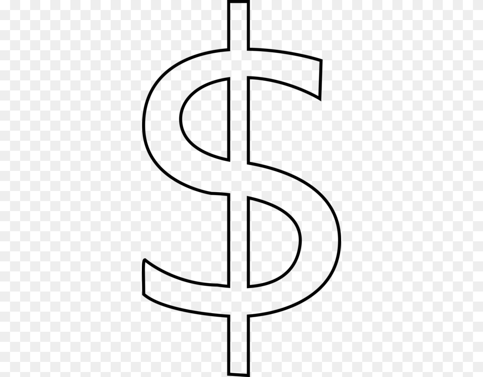 Dollar Sign Currency Symbol Australian Dollar United States Dollar, Gray Free Png Download