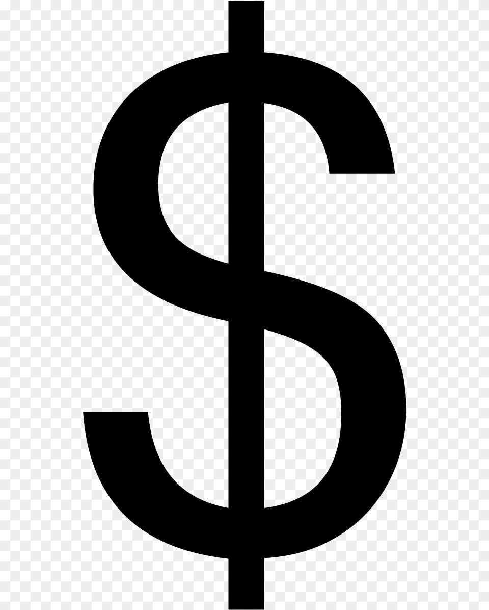 Dollar Sign Dollar Sign, Gray Png Image