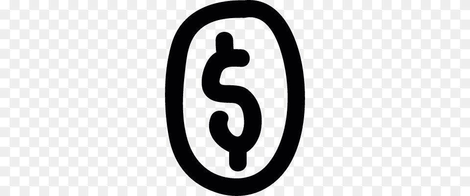 Dollar Sign Inside Oval Shape Vectors Logos Icons, Lighting, Text, Symbol Free Transparent Png