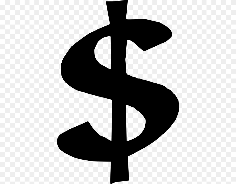 Dollar Sign Money Currency Symbol United States Dollar Gray Free Png